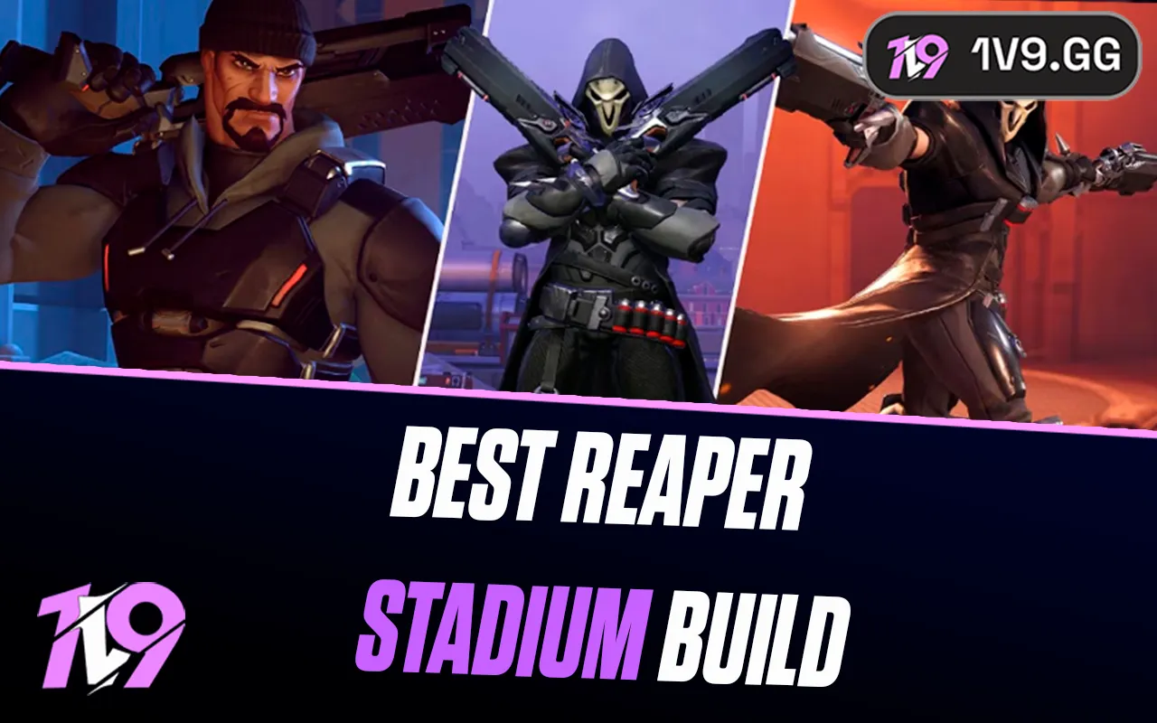 Best Reaper Stadium Builds In Overwatch 2
